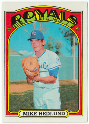 1972 Topps Baseball #81 Mike Hedlund