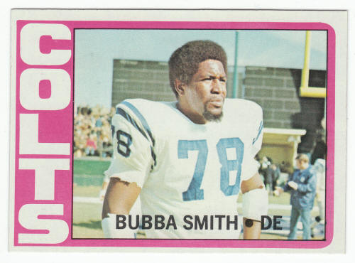 1972 Topps Bubba Smith #190 front