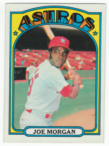 1972 Topps #132 Joe Morgan baseball card front