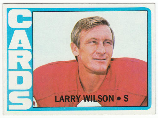1972 Topps #205 Larry Wilson front