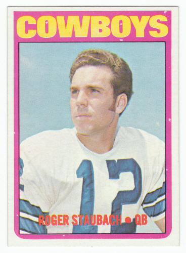 1972 Topps Roger Staubach Rookie Card #200 Front