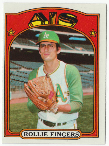 1972 Topps #241 Rollie Fingers front