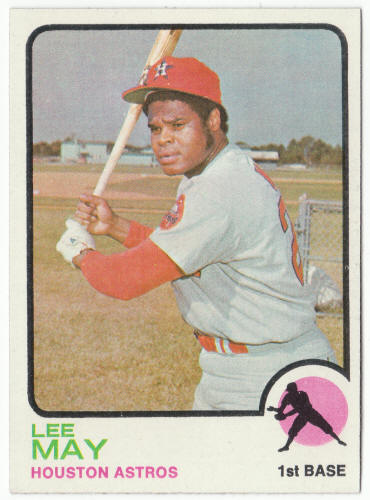 1973 Topps Baseball #135 Lee May