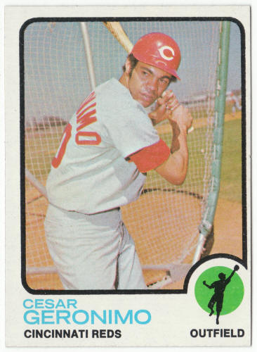 1973 Topps Baseball #156 Cesar Geronimo