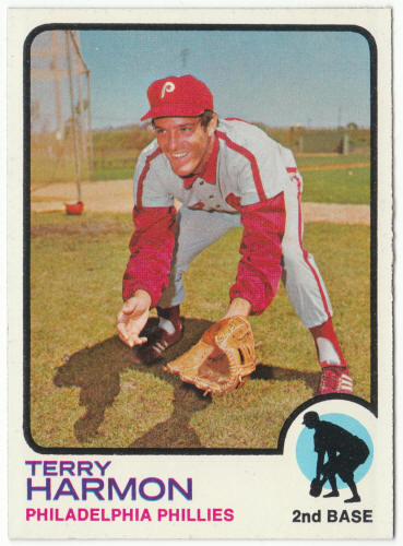 1973 Topps Baseball #166 Terry Harmon