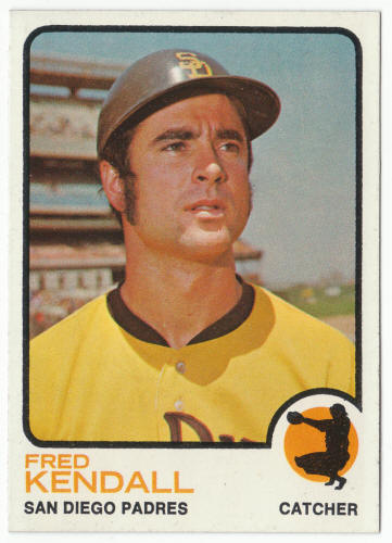 1973 Topps Baseball #221 Fred Kendall