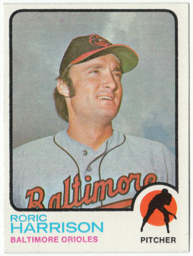 1973 Topps Baseball #229 Roric Harrison
