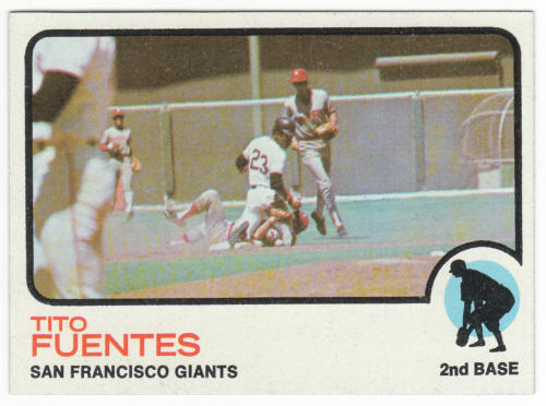 1973 Topps Baseball #236 Tito Fuentes