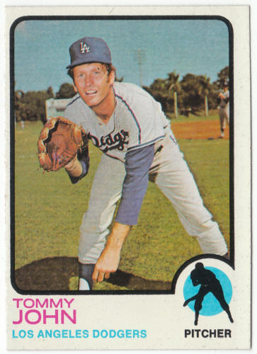 1973 Topps Baseball #258 Tommy John