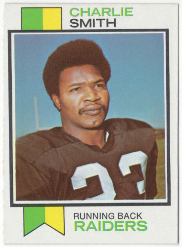 1973 Topps Football #363 Charlie Smith