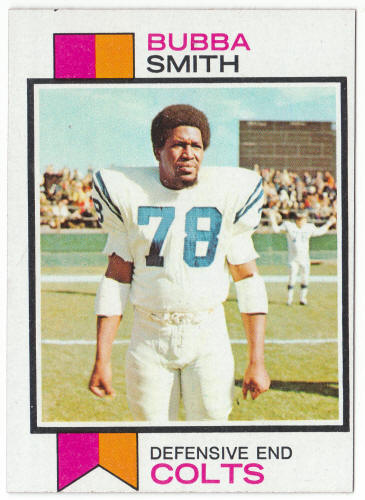 1973 Topps Football #155 Bubba Smith