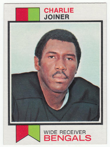 1973 Topps Charlie Joiner #467 NM+ front