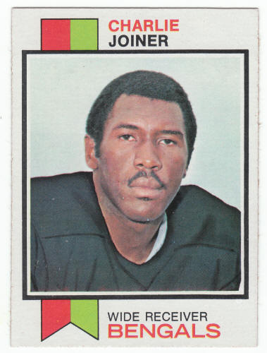 1973 Topps Charlie Joiner #467 NM- front