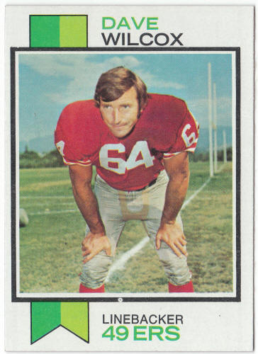 1973 Topps #360 Dave Wilcox front