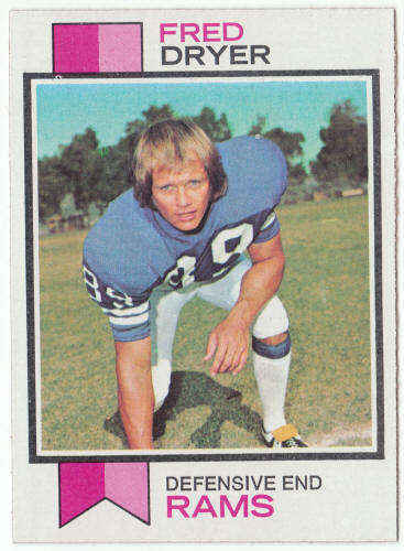 1973 Topps #389 Fred Dryer front