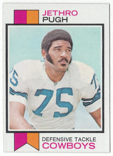 1973 Topps Football #216 Jethro Pugh Rookie Card