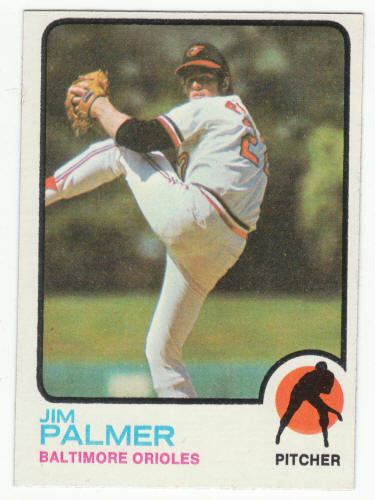 1973 Topps #160 Jim Palmer baseball card front