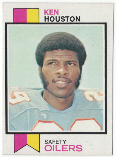 1973 Topps #415 Ken Houston front