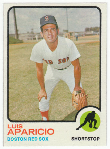 1973 Topps Luis Aparicio #165 front