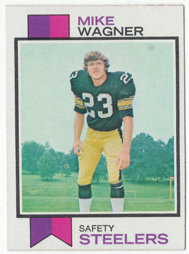 1973 Topps Football #246 Mike Wagner Rookie Card
