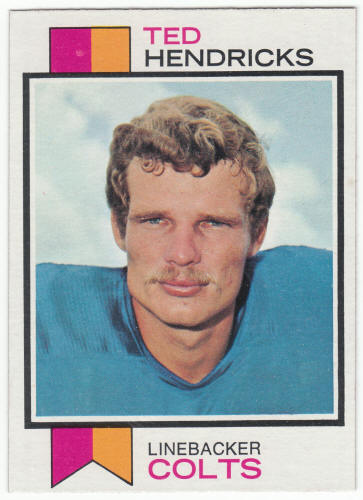 1973 Topps Football Ted Hendricks #430