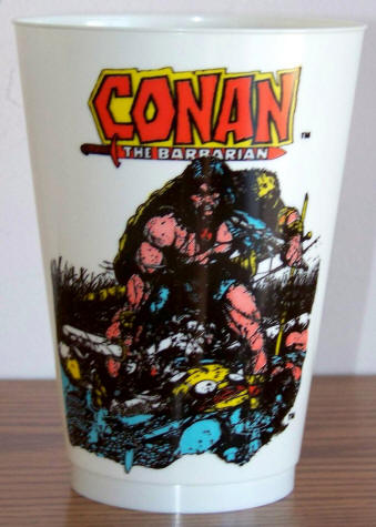 Conan The Barbarian Marvel Superhero 7-11 Slurpee Cup