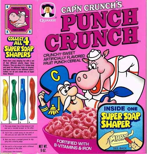 Cap'n Crunch Super Soap Shaper Premium Box 1976