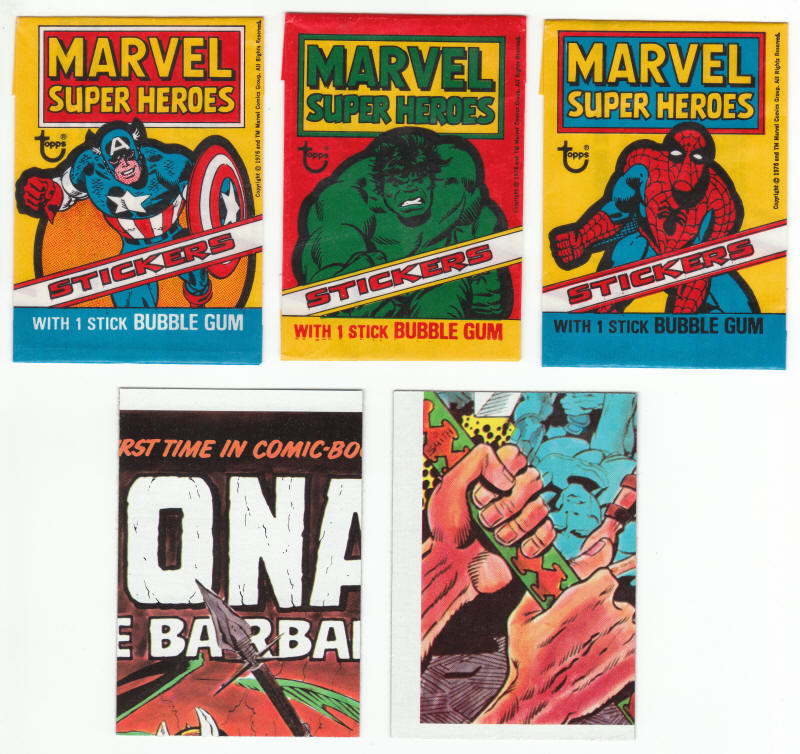 1976 Topps Marvel Super Heroes Checklists