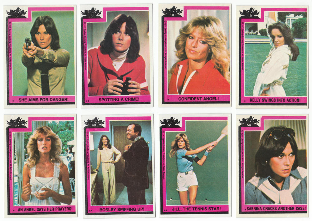 1977 Topps Charlies Angels Series 1 Cards