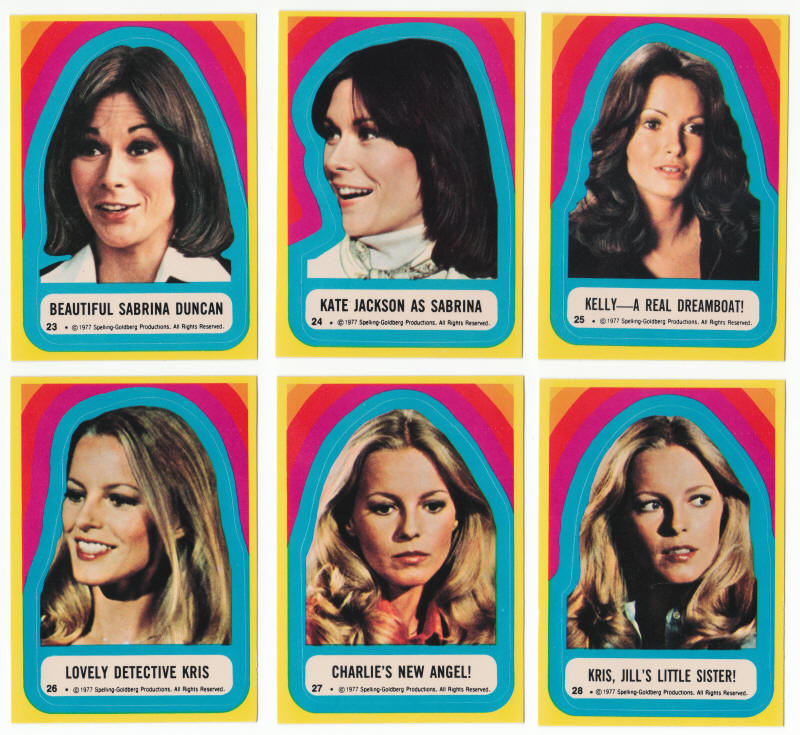 1977 Topps Charlies Angels 3rd Series Stickers