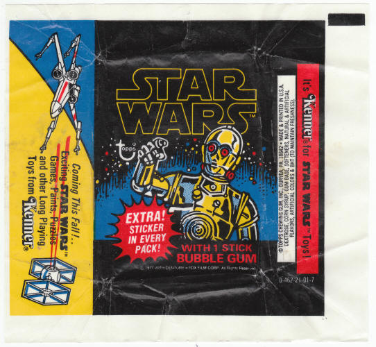 Star Wars Topps Series 1 Wrapper