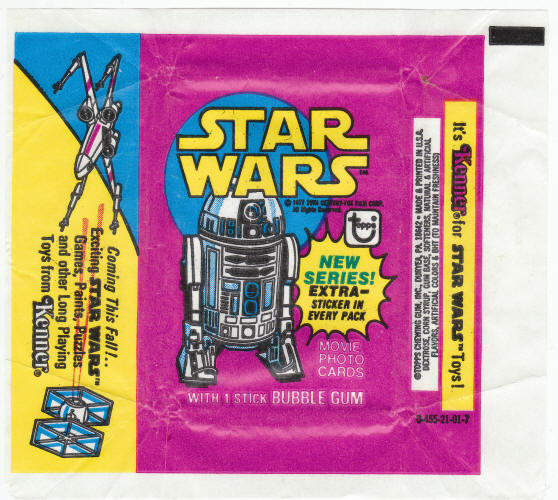 Star Wars Topps Series 3 Wrapper