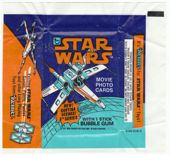 Star Wars Topps Series 5 Wrapper