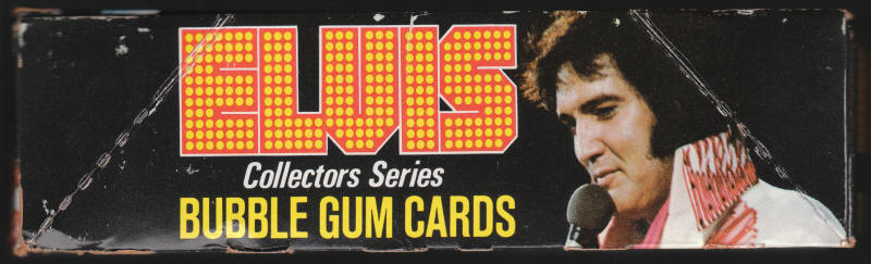 1978 Donruss Elvis Wax Pack Box side