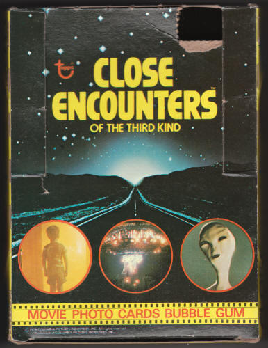 1978 Topps Close Encounters Of The Third Kind Trading Card Wax Pack Box