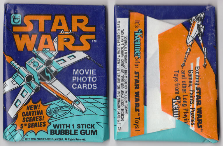 Star Wars Topps Series 5 Wrapper