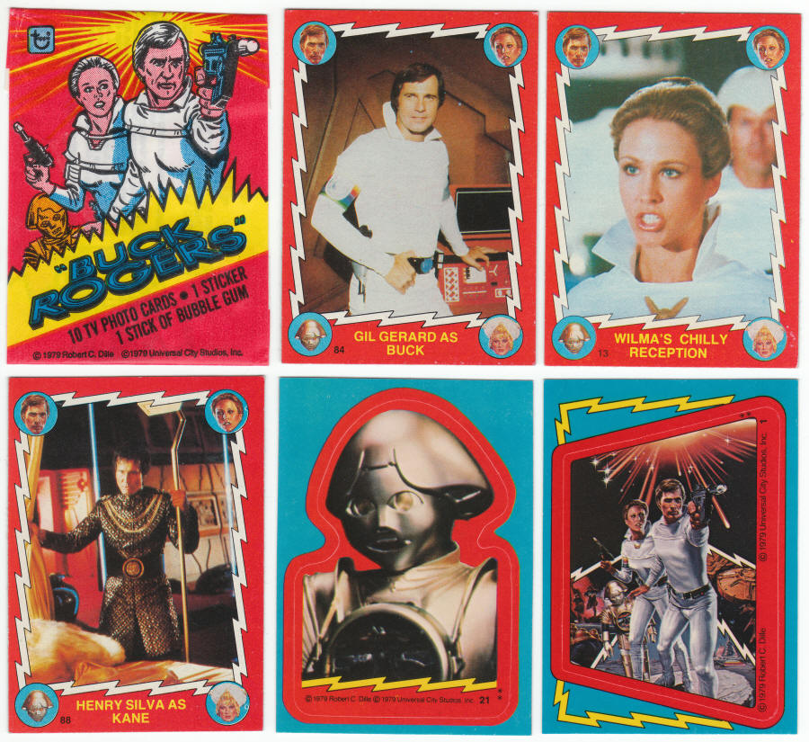 1979 Topps Buck Rogers Trading Card Set