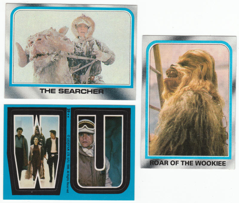 1980 Topps Star Wars The Empire Strikes Back Lot