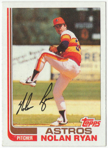 1982 Topps Baseball #90 Nolan Ryan