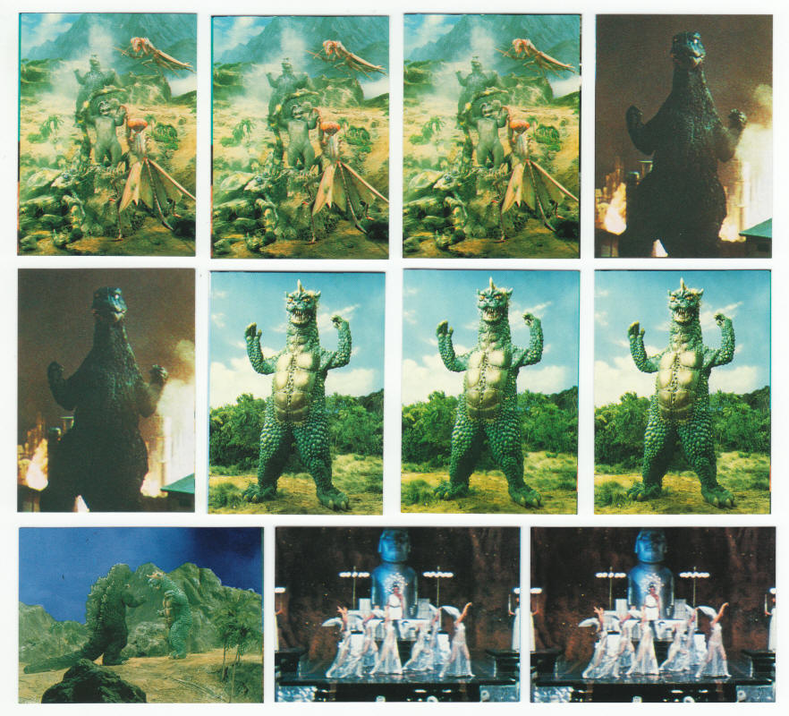 1983 Godzilla Japanese Import Stickers
