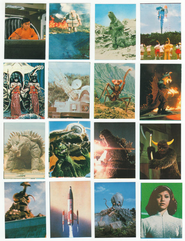 1983 Godzilla Japanese Import Stickers
