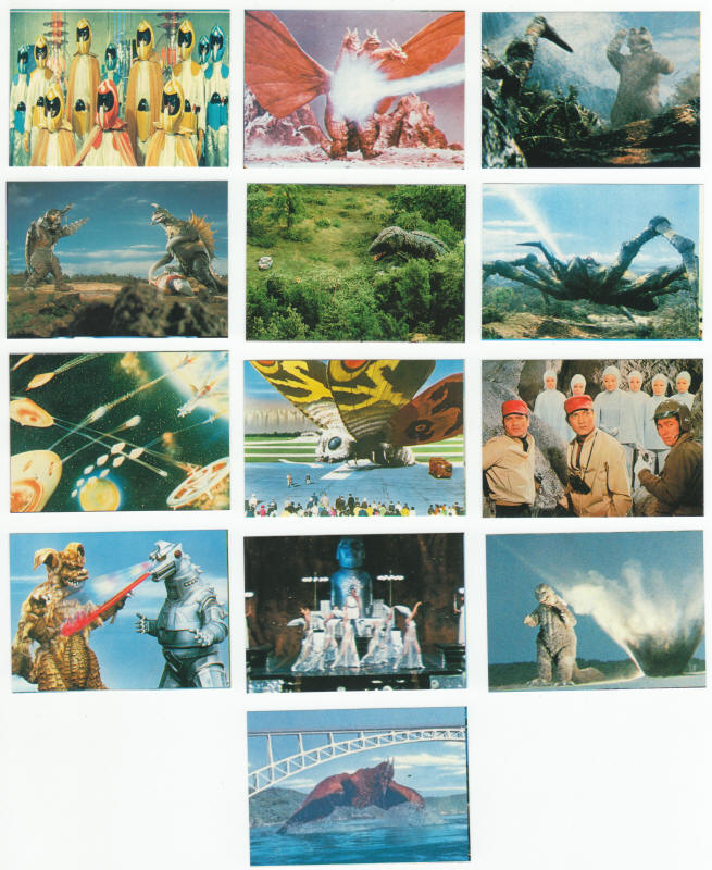 1983 Godzilla Japanese Import Stickers