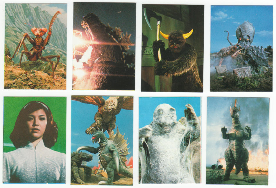 1983 Godzilla Japanese Import Stickers