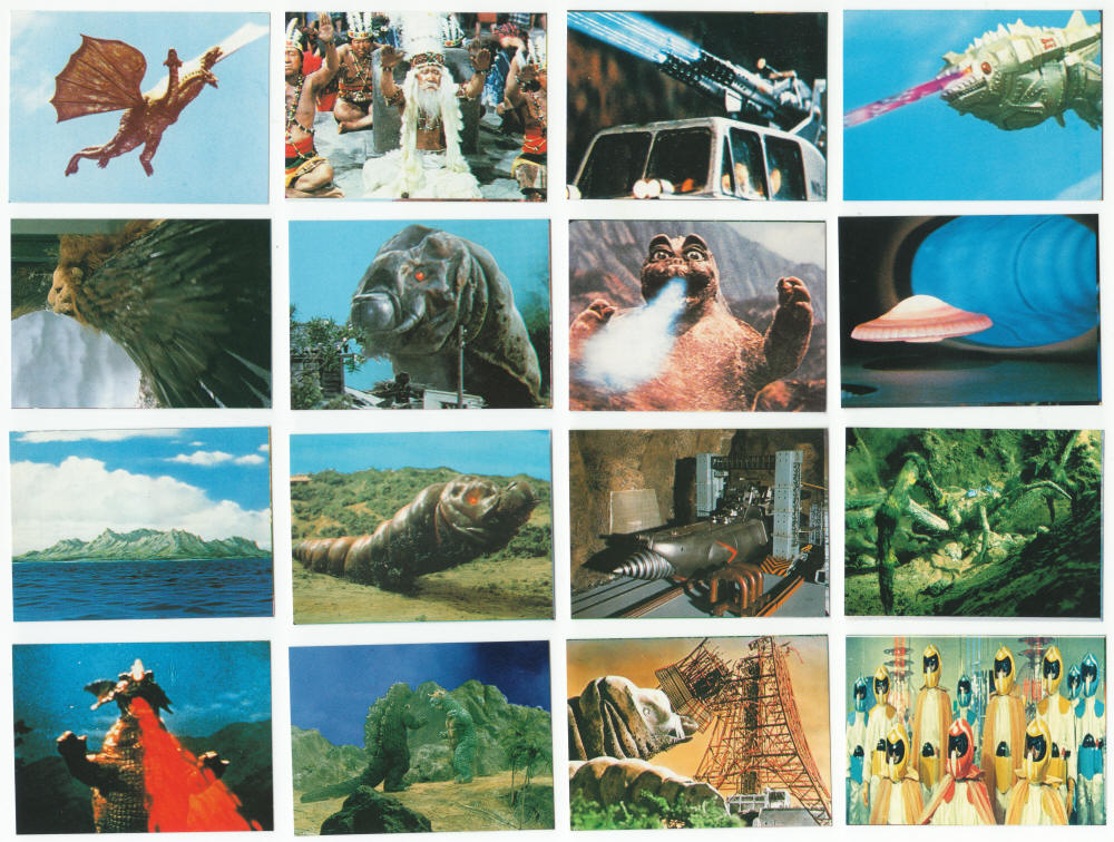 1983 Godzilla Japanese Import Stickers