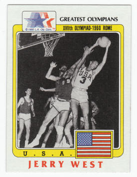 1983 Historys Greatest Olympians Jerry West #91