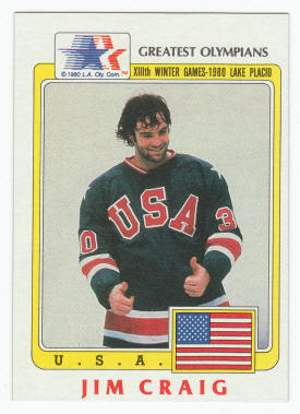 1983 Historys Greatest Olympians Jim Craig #33