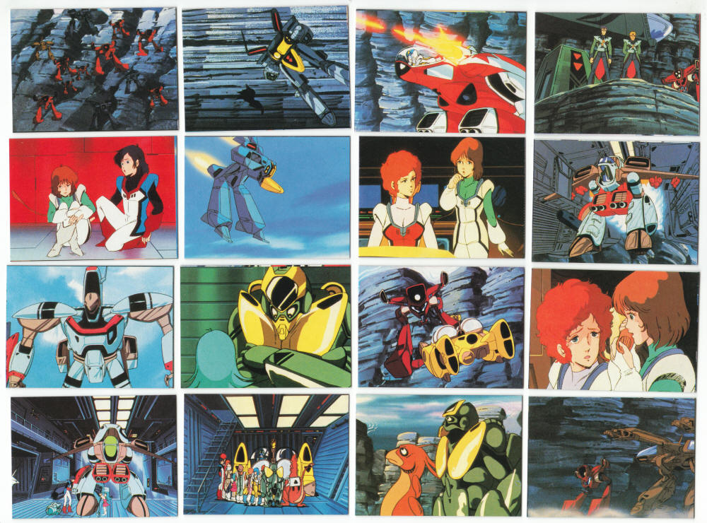 1983 Ohsata Orguss Japanese Import Trading Cards