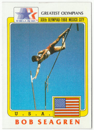 1983 Historys Greatest Olympians #35 Bob Seagren