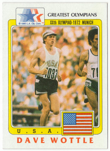 1983 Historys Greatest Olympians #44 Dave Wottle