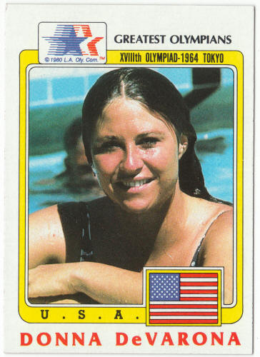 1983 Historys Greatest Olympians #71 Donna DeVarona